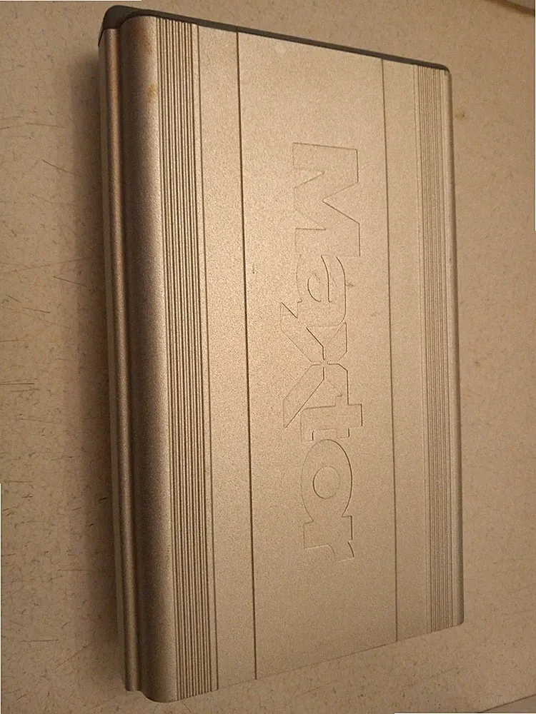 maxtor one touch ii 250 GB External Hard Drive ONLY, NO POWER CORD - WORKING