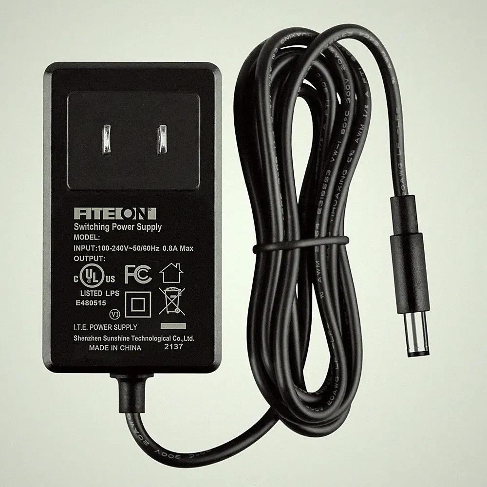 UL 12V AC Adapter for Seagate 640GB Maxtor One Touch 4 HD Hard Drive Power Cord